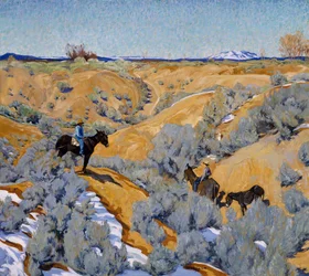In einer Schlucht, ca. 1914-24